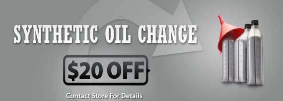 $20 Off Full Synthetic Oil Change
